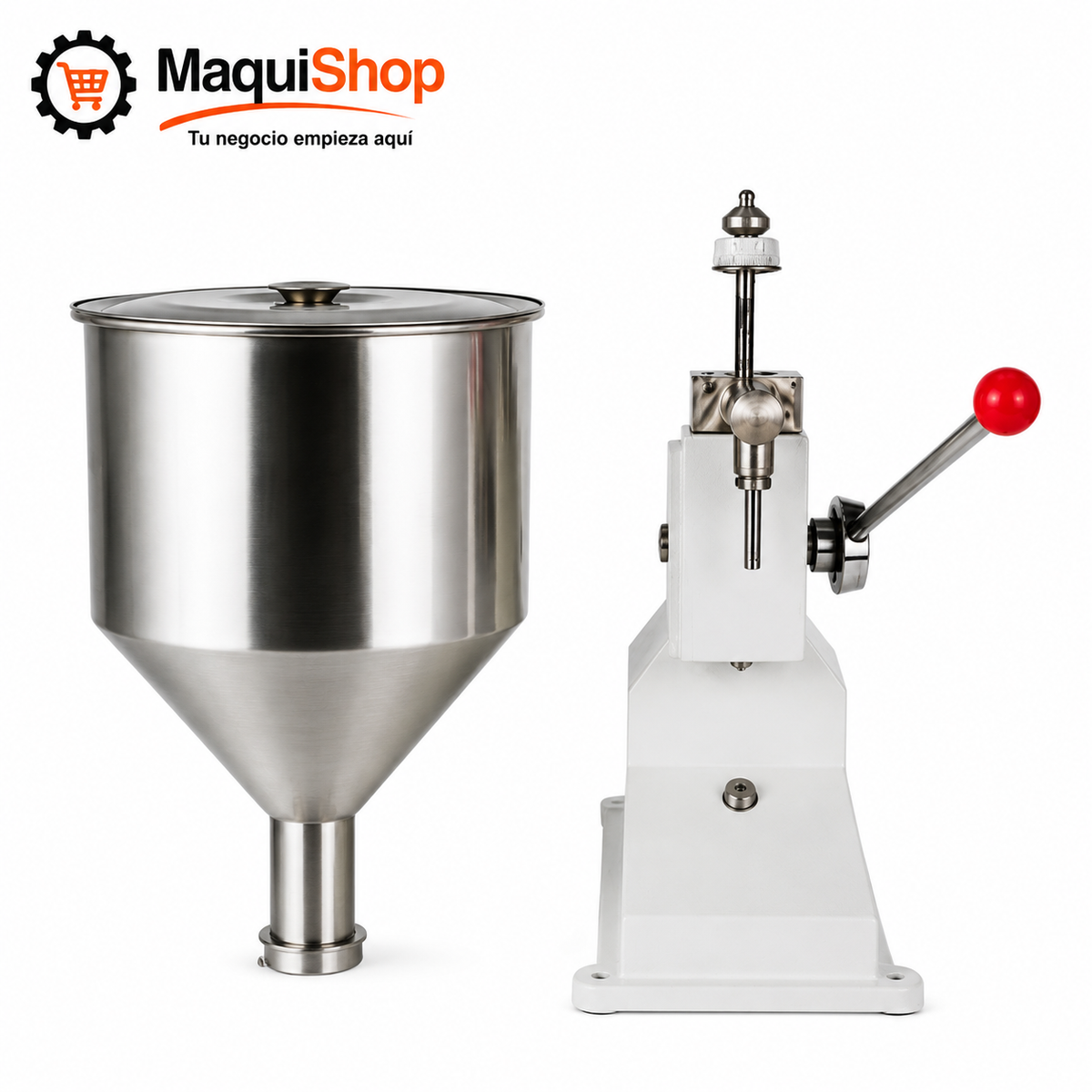 LEV123 ENVASADORA MANUAL DE VISCOSOS DE 5 A 50ML