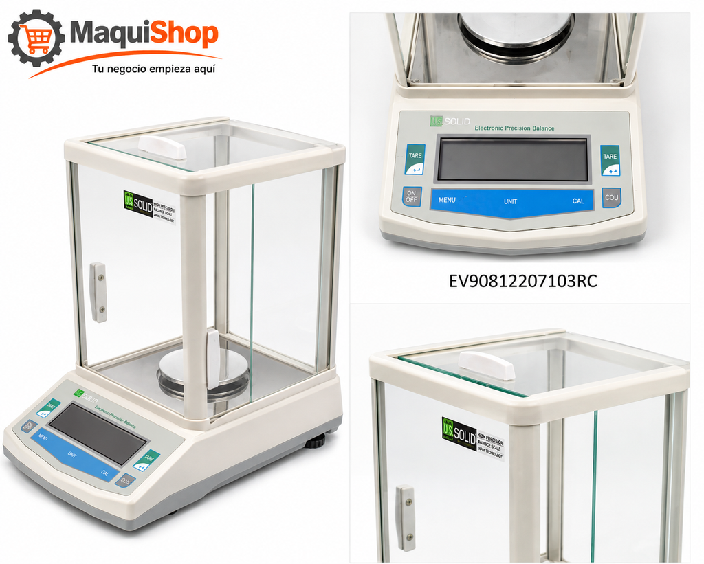 EFT136 BALANZA ANALITICA DIGITAL DE PRECISIÓN 200GRS SENSIBILIDAD 1MG