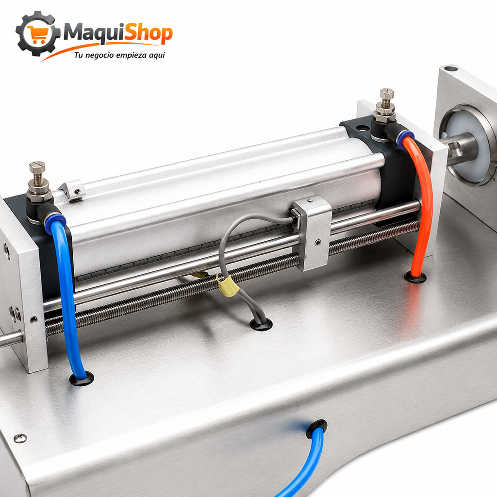 LEV116 LLENADORA SEMIAUTOMATICA  PARA VISCOSOS CON TOLVA DE 100 A 1000ML