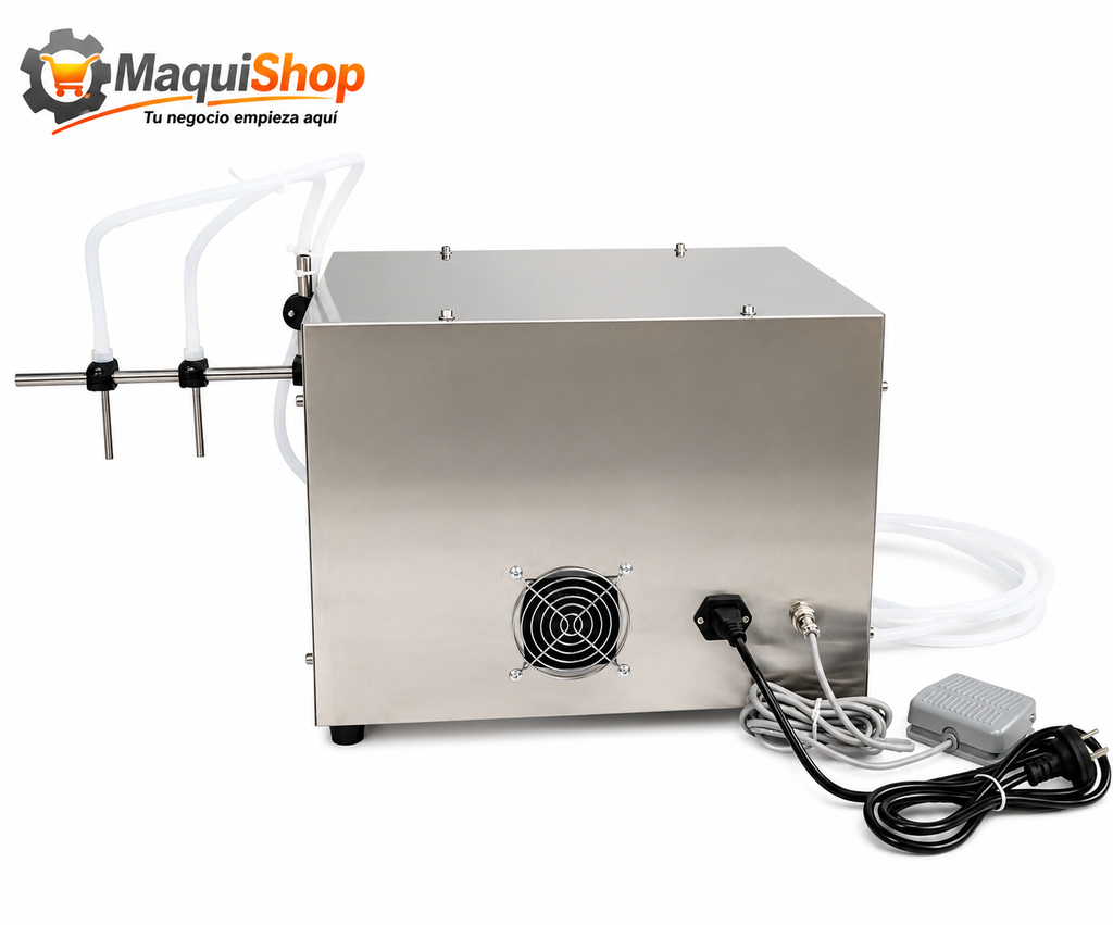 LEL111 LLENADORA DE LIQUIDOS DIGITAL PARA ALTAS TEMPERATURAS HASTA 180°  PERESTALTICA