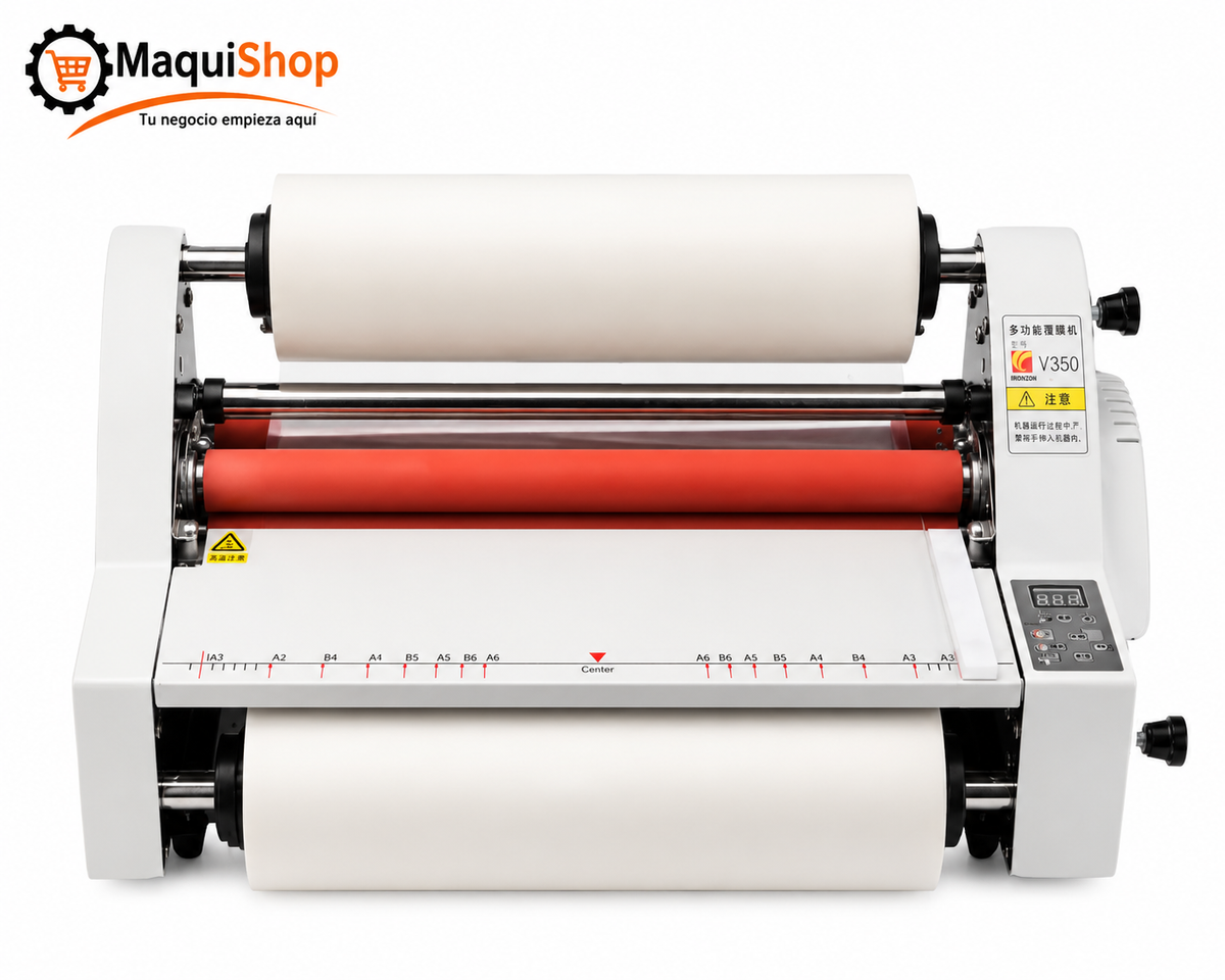 LAM105 LAMINADORA 3 EN 1, 35 CM DE ANCHO.