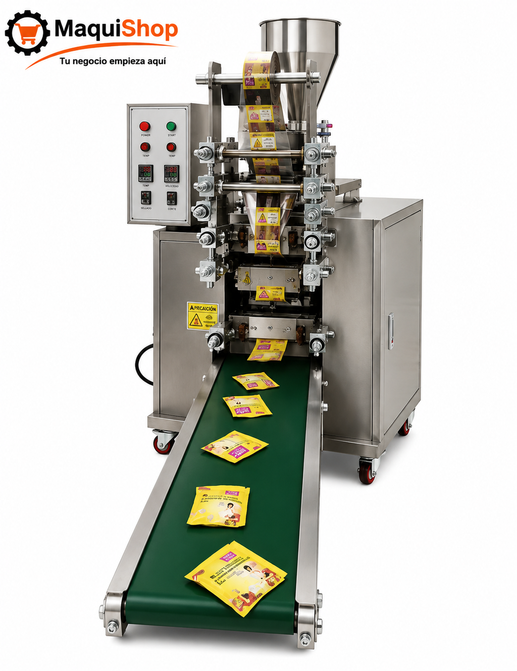 LEP137 ENSOBRADORA DE TÉ PROCESO COMPLETO